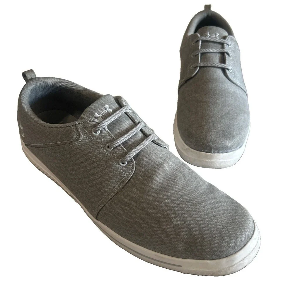 Under Armour UA Street Encounter  Men's size 13 Shoes Gray  Sneaker 3027969 100